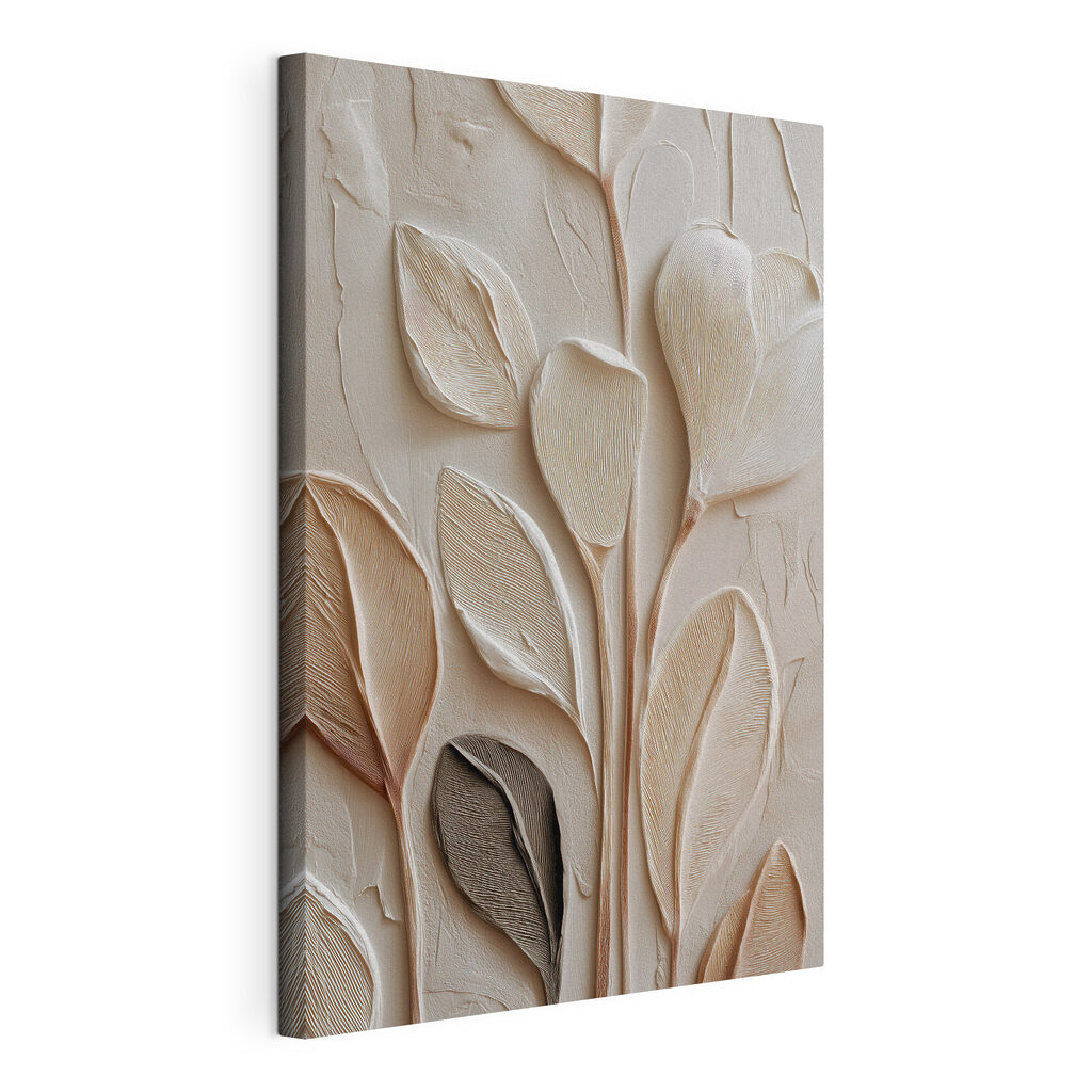 Natural elegance captured in textured form