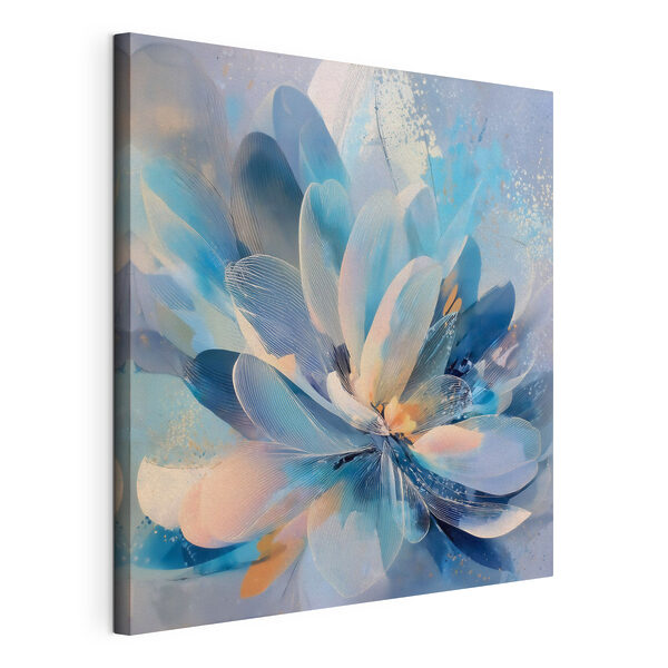 Canvas Schilderijen Levendige bloemblaadjes in rustgevende kleuren (Artikelnummer: s48186) Canvas Schilderijen Canvas Schilderijen Levendige bloemblaadjes in rustgevende kleuren (Artikelnummer: s48186)