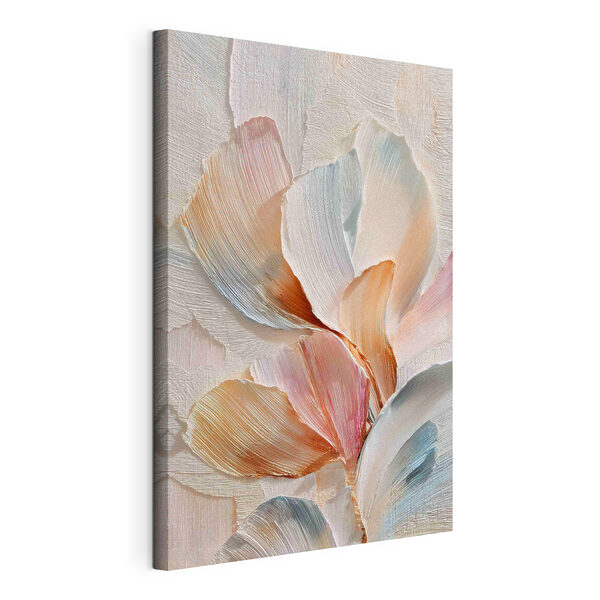 Canvas Schilderijen Canvas Schilderijen Fijne penseelstreken in pastelkleuren (Artikelnummer: s48203)