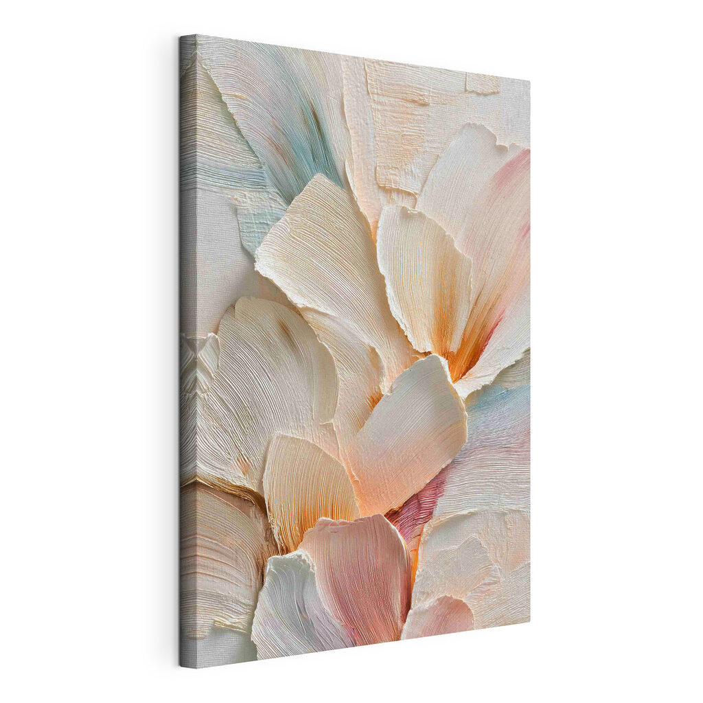 Delicate petals in soft hues