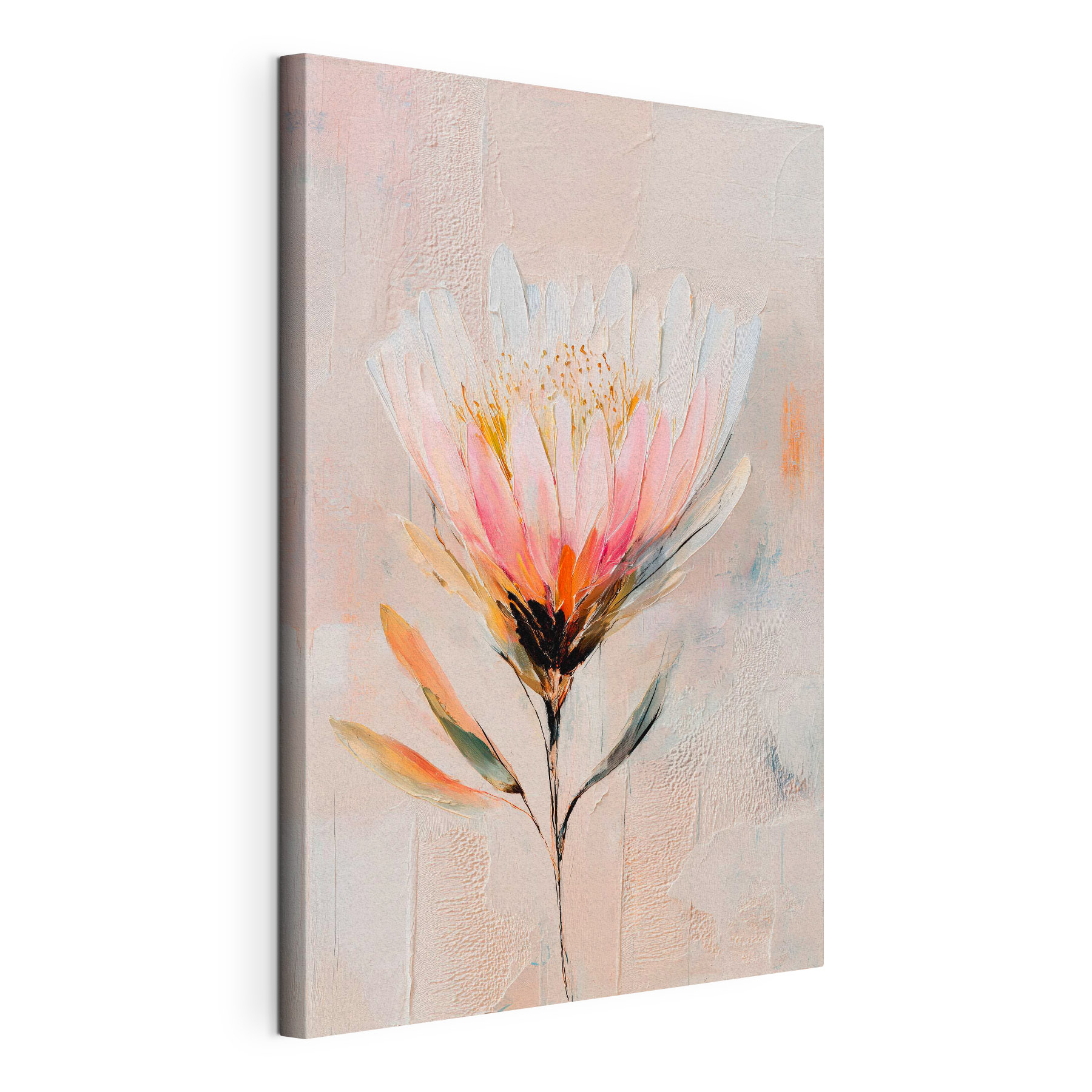 Painting of a flower Painting of a flower
