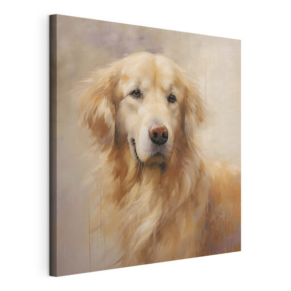Canvas Schilderijen Blije pup met uitdrukkende ogen (Artikelnummer: s48222) Canvas Schilderijen Canvas Schilderijen Blije pup met uitdrukkende ogen (Artikelnummer: s48222)