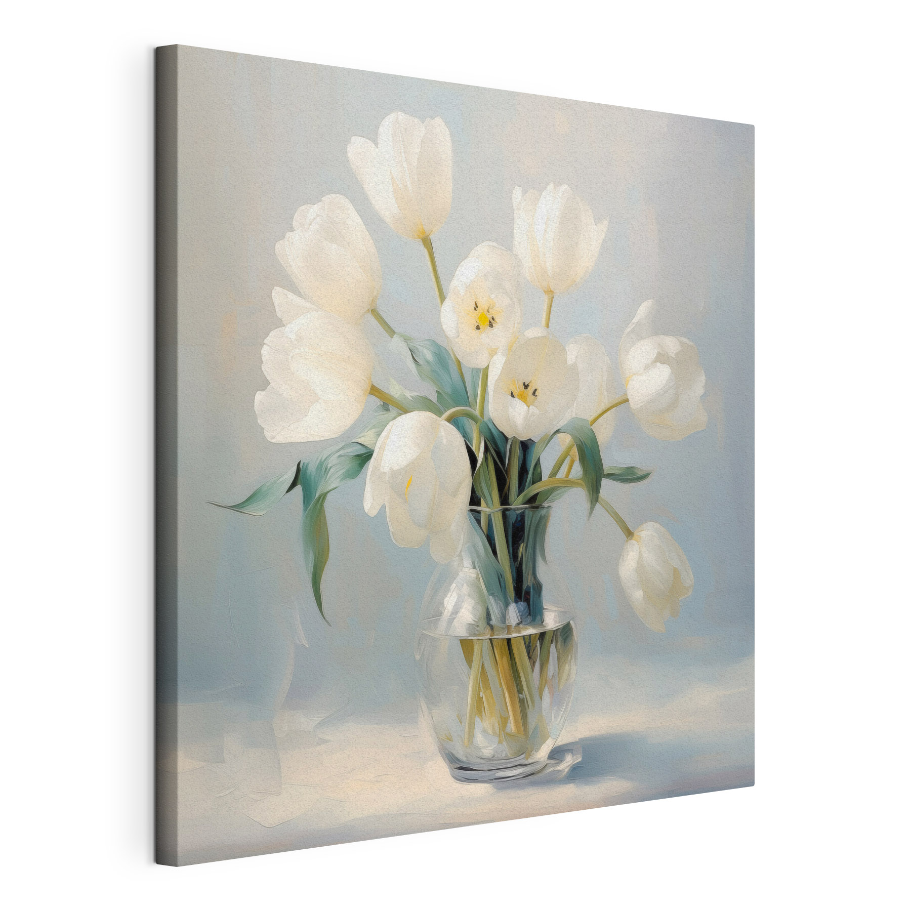 Vase of white flowers Vase of white flowers