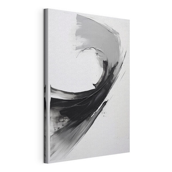 Canvas Schilderijen Canvas Schilderijen Zwart-wit schilderij (Artikelnummer: s48326)