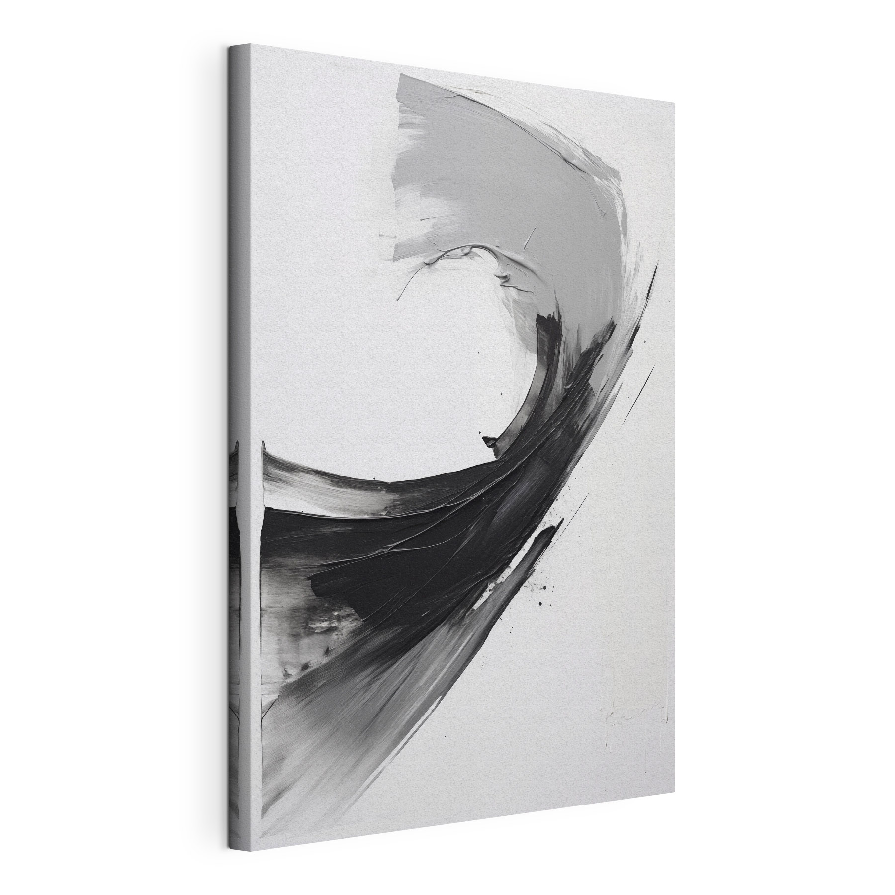 Black and white painting Black and white painting