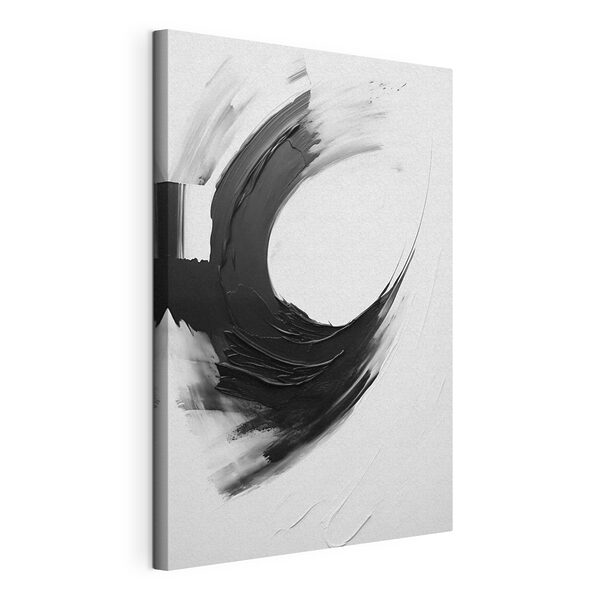 Canvas Schilderijen Canvas Schilderijen Zwart-wit schilderij (Artikelnummer: s48340)