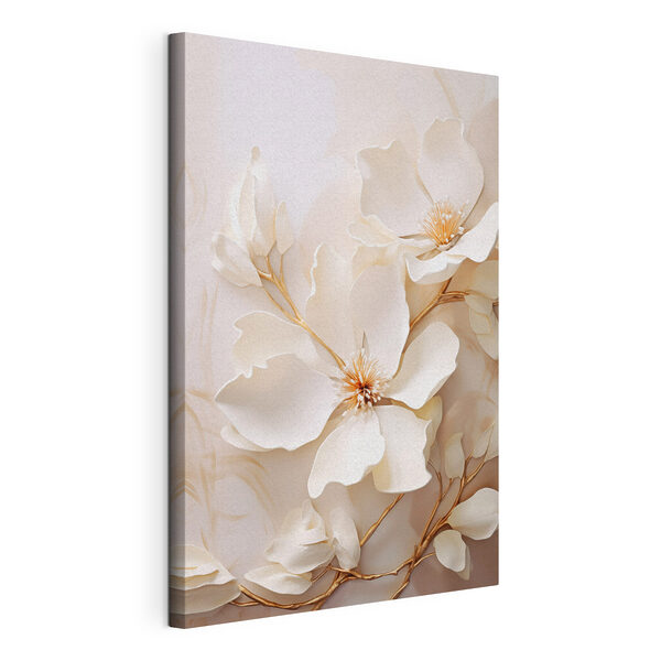 Canvas Schilderijen Verfijnde bloemmotieven in zachte tinten (Artikelnummer: s48348) Canvas Schilderijen Canvas Schilderijen Verfijnde bloemmotieven in zachte tinten (Artikelnummer: s48348)