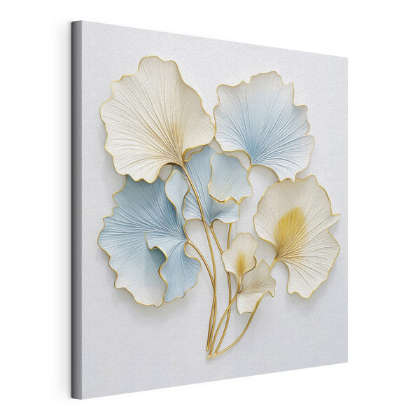 Wanddecoratie met bladeren Canvas Schilderijen Wanddecoratie met bladeren
