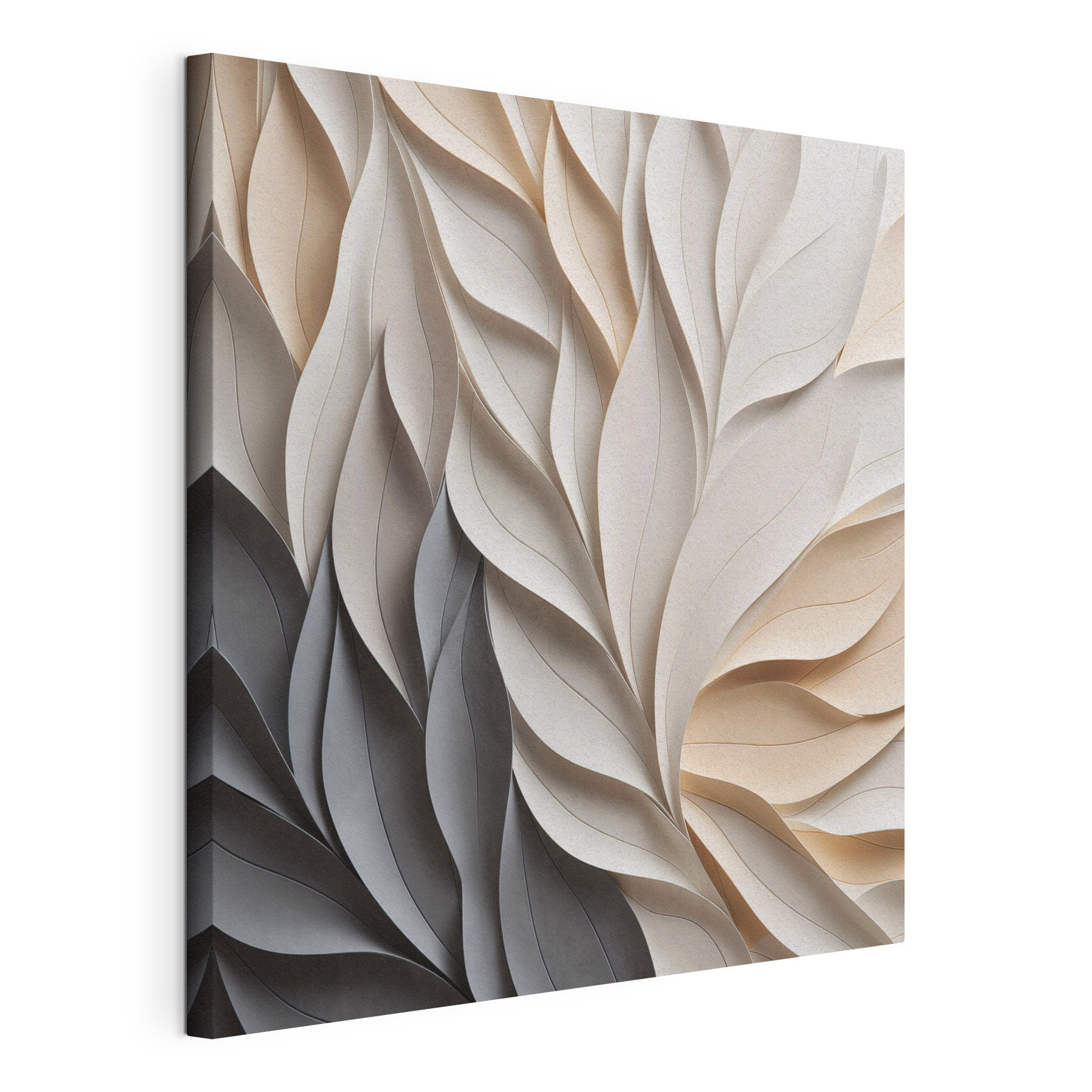 Flowing forms in soft hues Flowing forms in soft hues