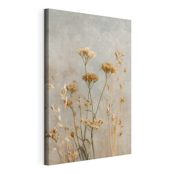 Canvas Schilderijen Gedroogde bloemen tegen een zachte achtergrond (Artikelnummer: s48440) Canvas Schilderijen Canvas Schilderijen Gedroogde bloemen tegen een zachte achtergrond (Artikelnummer: s48440)