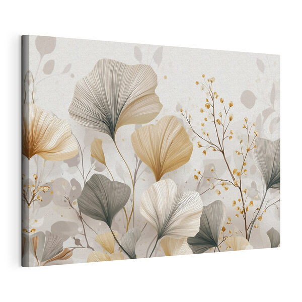 Canvas Schilderijen Canvas Schilderijen Zachte tinten van flora en fauna (Artikelnummer: s48486)