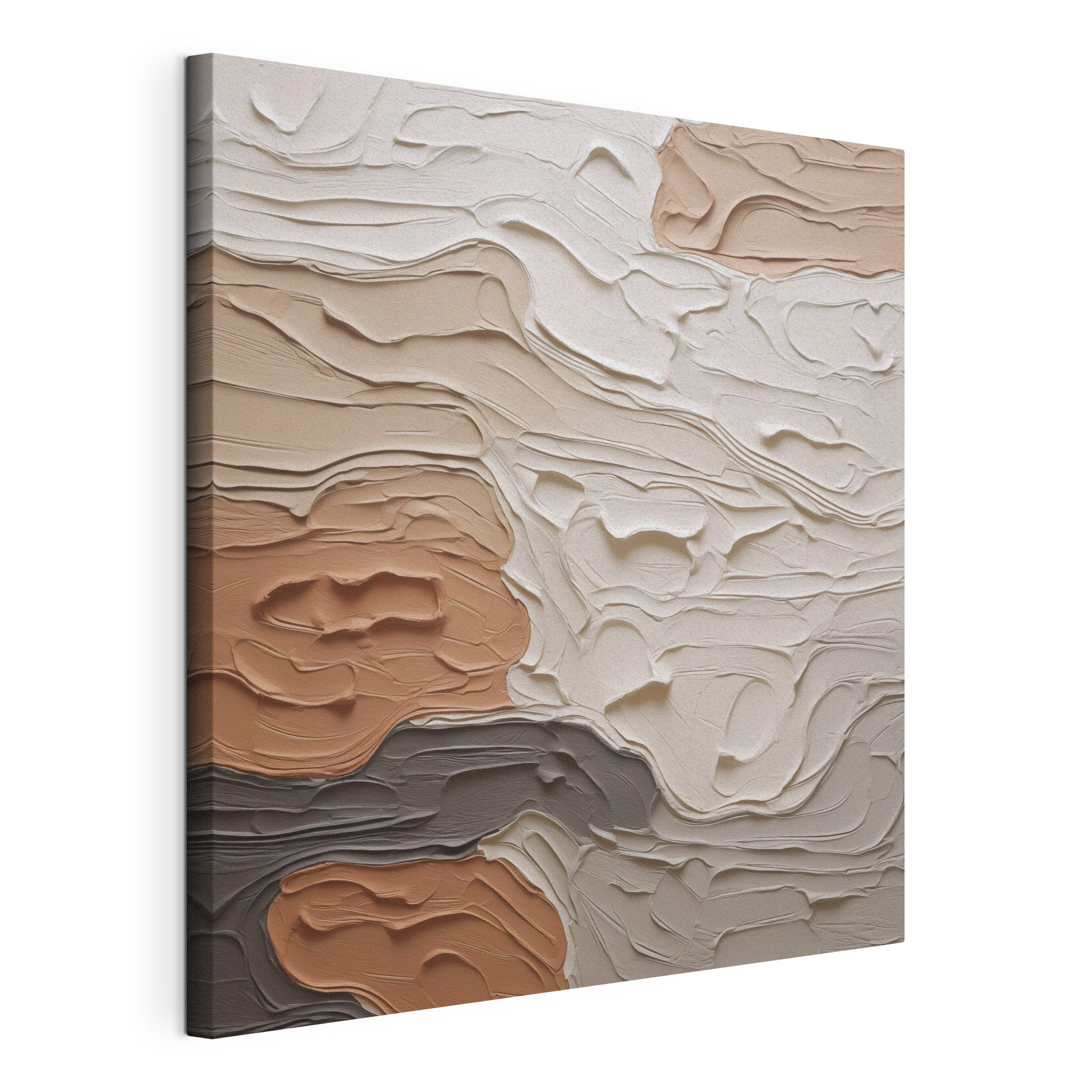 Natural tones in textured layers