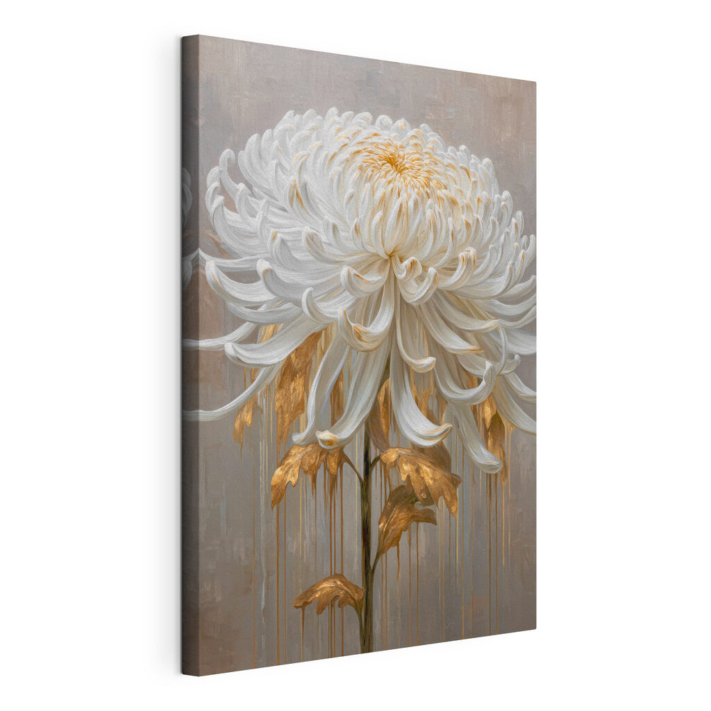 Elegant flower with flowing petals
