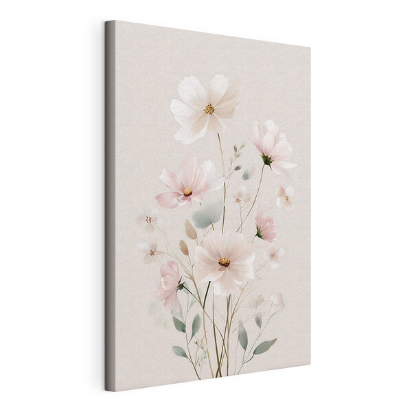 Canvas Schilderijen Verfijnde bloemen in zachte pasteltinten (Artikelnummer: s48533) Canvas Schilderijen Canvas Schilderijen Verfijnde bloemen in zachte pasteltinten (Artikelnummer: s48533)