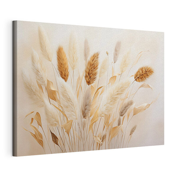 Canvas Schilderijen Een bosje tarwe op een witte achtergrond (Artikelnummer: s48536) Canvas Schilderijen Canvas Schilderijen Een bosje tarwe op een witte achtergrond (Artikelnummer: s48536)