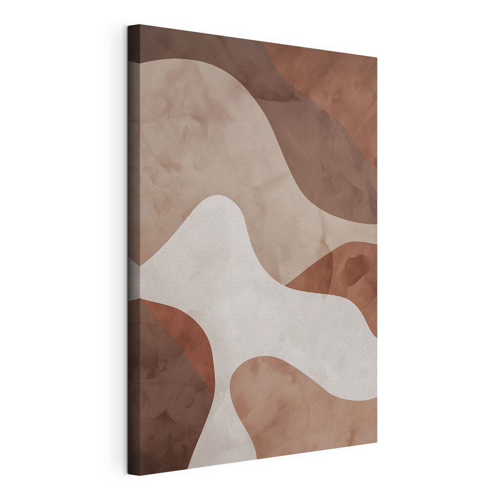 Brown and white wall Brown and white wall