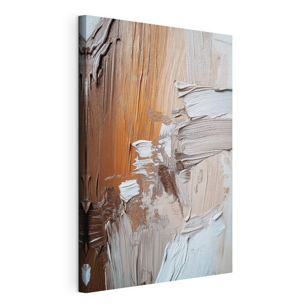 Canvas Schilderijen Abstracte penseelstreken in aardetinten (Artikelnummer: s48652) Canvas Schilderijen Canvas Schilderijen Abstracte penseelstreken in aardetinten (Artikelnummer: s48652)