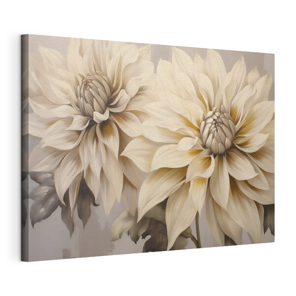 Canvas Schilderijen Prachtige bloemen in zachte tinten (Artikelnummer: s48690) Canvas Schilderijen Canvas Schilderijen Prachtige bloemen in zachte tinten (Artikelnummer: s48690)