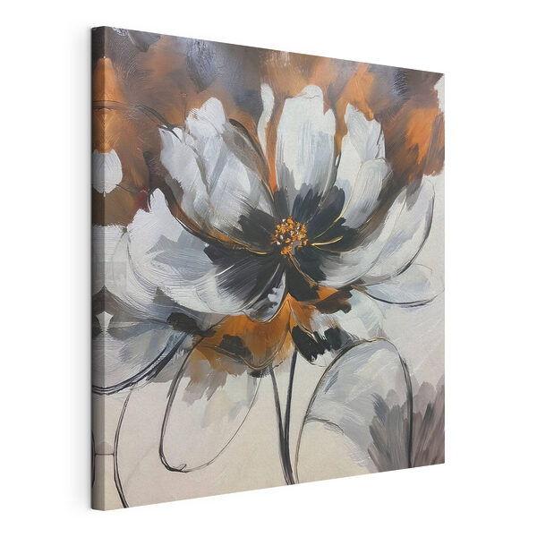Canvas Schilderijen Schilderij van een bloem (Artikelnummer: s48696) Canvas Schilderijen Canvas Schilderijen Schilderij van een bloem (Artikelnummer: s48696)