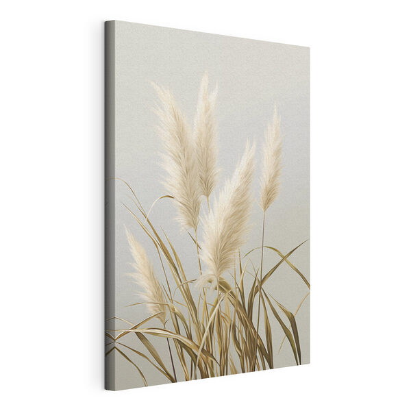 Canvas Schilderijen Canvas Schilderijen Pampasgras in zachte pasteltinten (Artikelnummer: s48723)