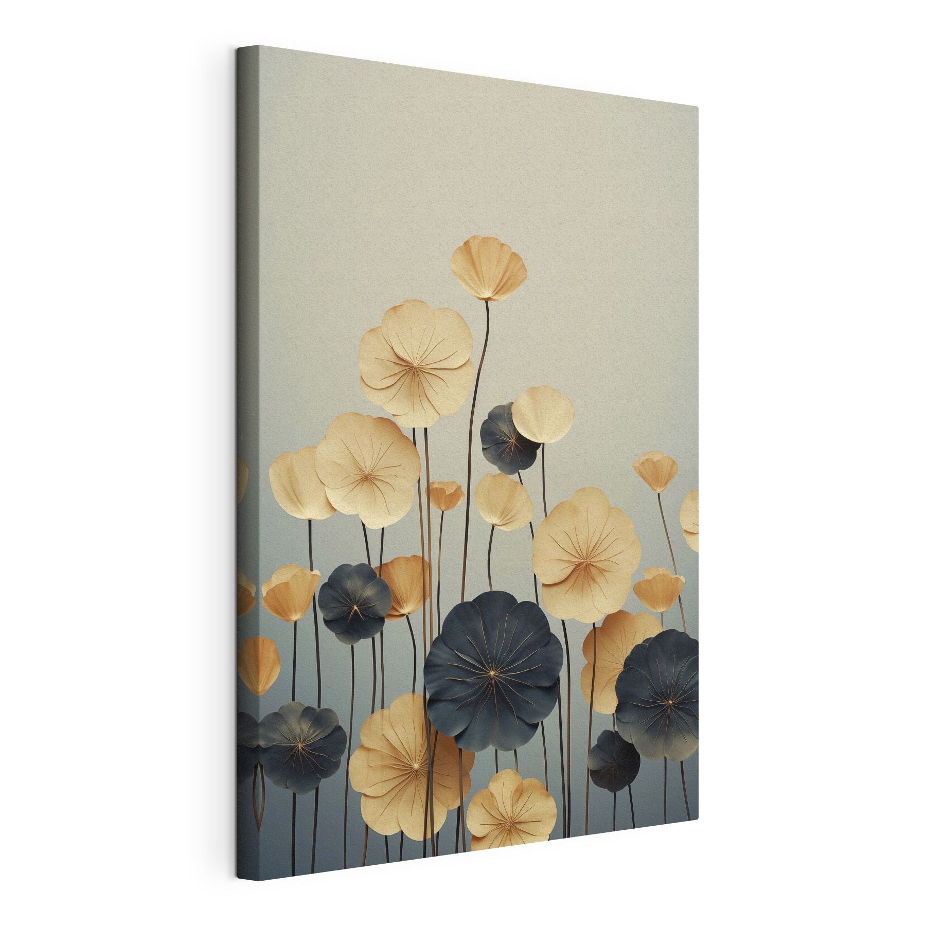 Delicate blooms in soft hues