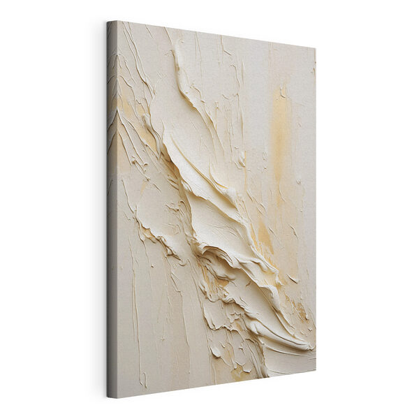 Canvas Schilderijen Canvas Schilderijen Witte muur met witte verf (Artikelnummer: s48737)