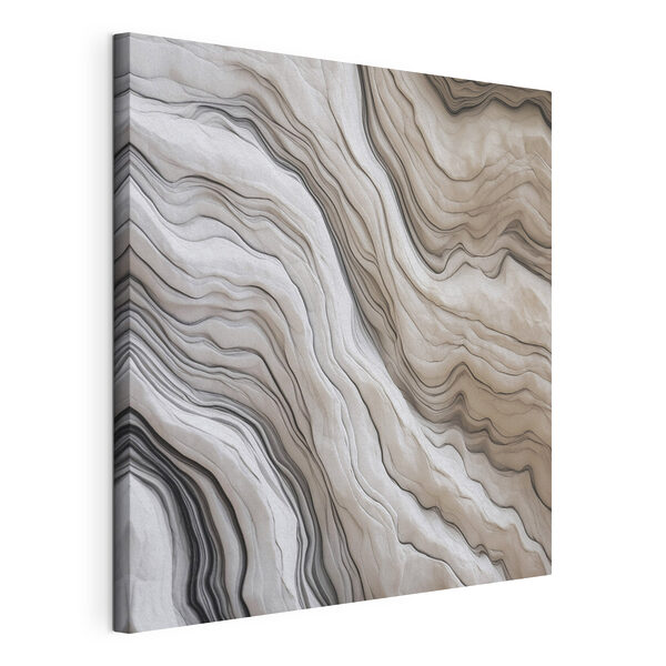 Canvas Schilderijen Zachte golven in neutrale tinten (Artikelnummer: s48770) Canvas Schilderijen Canvas Schilderijen Zachte golven in neutrale tinten (Artikelnummer: s48770)