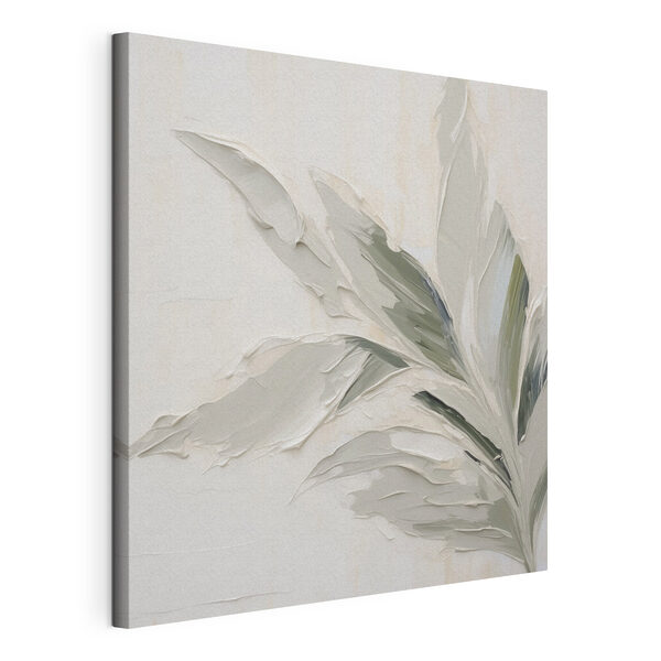 Canvas Schilderijen Schilderij van een blad (Artikelnummer: s48771) Canvas Schilderijen Canvas Schilderijen Schilderij van een blad (Artikelnummer: s48771)