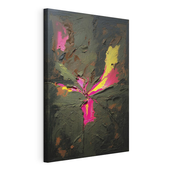 Canvas Schilderijen Canvas Schilderijen Schilderij van een bloem (Artikelnummer: s48826)