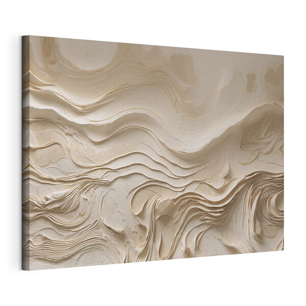 Canvas Schilderijen Witte muur met golvende lijnen (Artikelnummer: s48834) Canvas Schilderijen Canvas Schilderijen Witte muur met golvende lijnen (Artikelnummer: s48834)