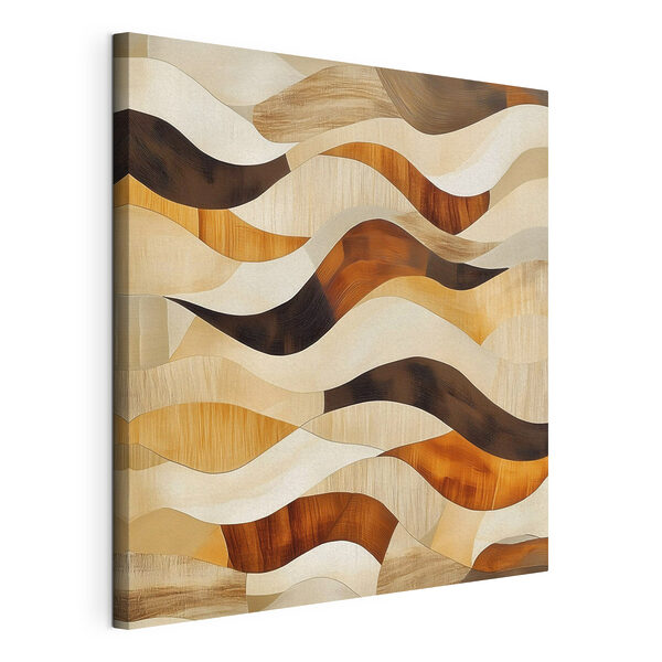 Canvas Schilderijen Patroon van golvende lijnen (Artikelnummer: s48852) Canvas Schilderijen Canvas Schilderijen Patroon van golvende lijnen (Artikelnummer: s48852)