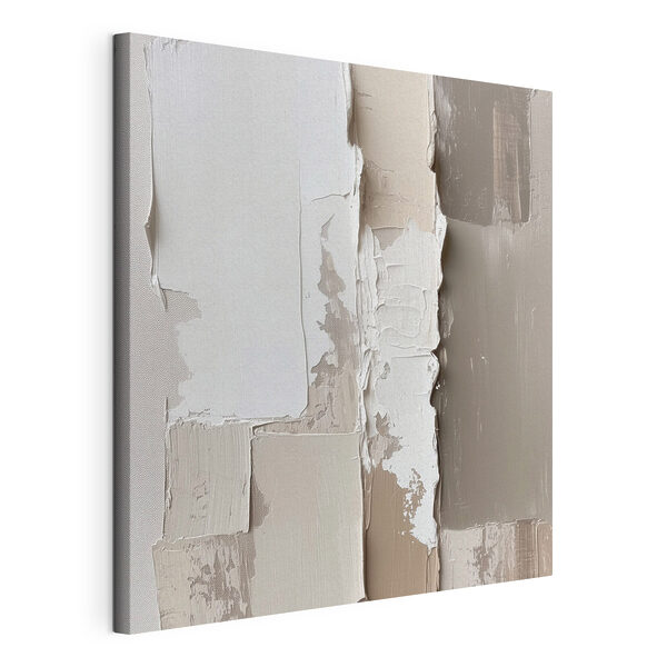 Canvas Schilderijen Laagjes met textuur in neutrale kleuren (Artikelnummer: s48878) Canvas Schilderijen Canvas Schilderijen Laagjes met textuur in neutrale kleuren (Artikelnummer: s48878)