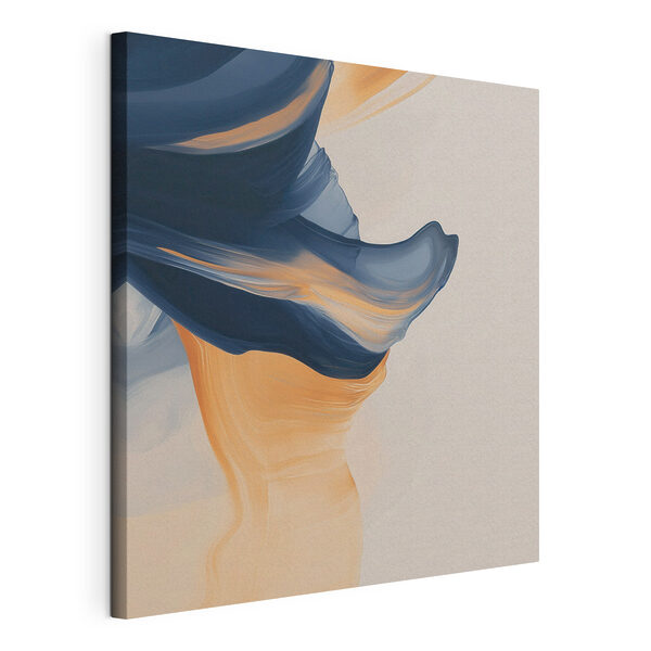 Canvas Schilderijen Canvas Schilderijen Vloeiende kleuren in zachte harmonie (Artikelnummer: s48883)