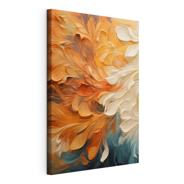 De vloeiende kleuren van het palet van de natuur Canvas Schilderijen De vloeiende kleuren van het palet van de natuur