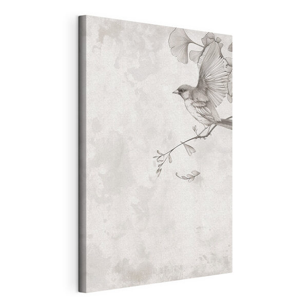 Canvas Schilderijen Vogel op een tak (Artikelnummer: s48907) Canvas Schilderijen Canvas Schilderijen Vogel op een tak (Artikelnummer: s48907)