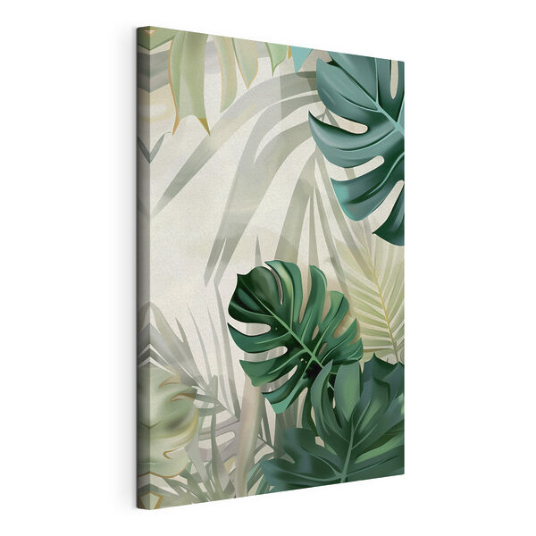 Canvas Schilderijen Groep groene bladeren (Artikelnummer: s48909) Canvas Schilderijen Canvas Schilderijen Groep groene bladeren (Artikelnummer: s48909)