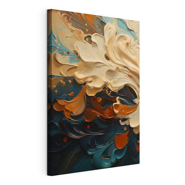 Canvas Schilderijen - Vloeiende kleuren in dynamische harmonie (Artikelnummer: s48912) Canvas Schilderijen Canvas Schilderijen - Vloeiende kleuren in dynamische harmonie (Artikelnummer: s48912)