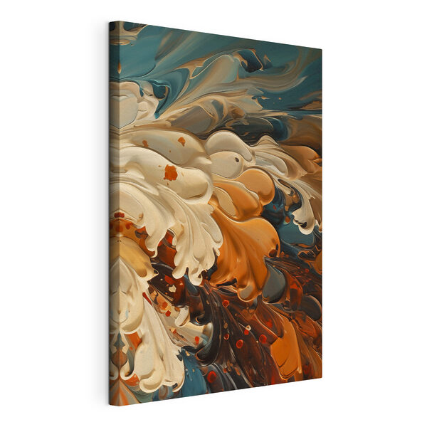 Canvas Schilderijen Vloeiende kleuren in harmonieuze patronen (Artikelnummer: s48913) Canvas Schilderijen Canvas Schilderijen Vloeiende kleuren in harmonieuze patronen (Artikelnummer: s48913)
