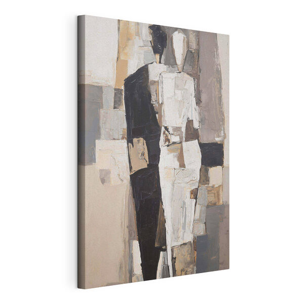Canvas Schilderijen Schilderij van een man in een witte jurk (Artikelnummer: s48925) Canvas Schilderijen Canvas Schilderijen Schilderij van een man in een witte jurk (Artikelnummer: s48925)