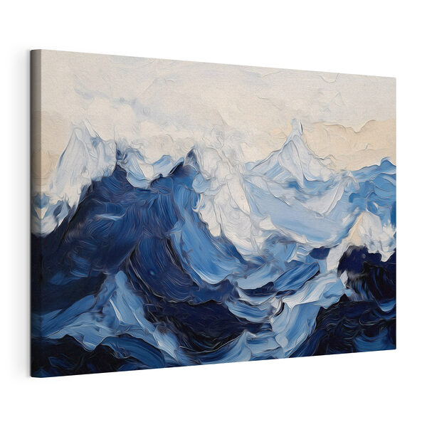 Canvas Schilderijen Schilderij van golven en wolken (Artikelnummer: s48950) Canvas Schilderijen Canvas Schilderijen Schilderij van golven en wolken (Artikelnummer: s48950)