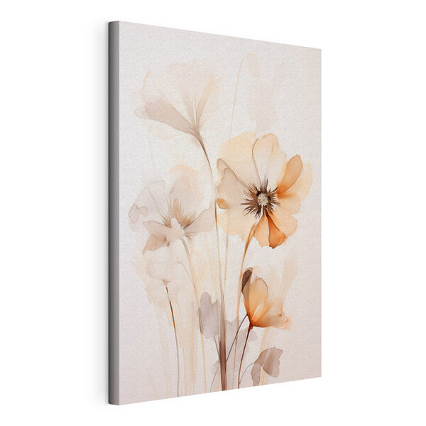 Canvas Schilderijen Verfijnde bloemen in zachte, warme tinten (Artikelnummer: s48954) Canvas Schilderijen Canvas Schilderijen Verfijnde bloemen in zachte, warme tinten (Artikelnummer: s48954)