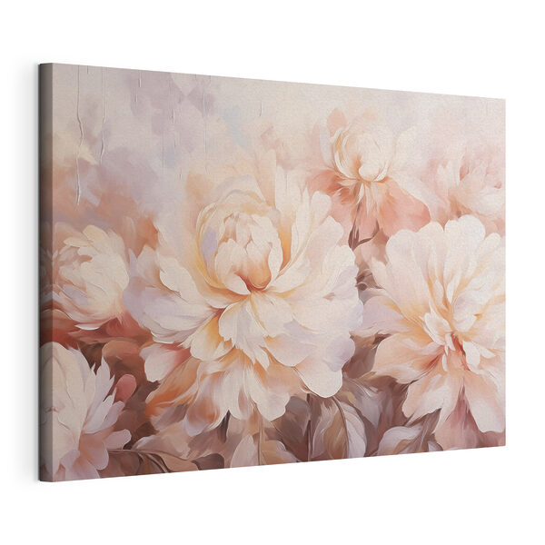 Canvas Schilderijen Schilderij van bloemen op een muur (Artikelnummer: s48961) Canvas Schilderijen Canvas Schilderijen Schilderij van bloemen op een muur (Artikelnummer: s48961)