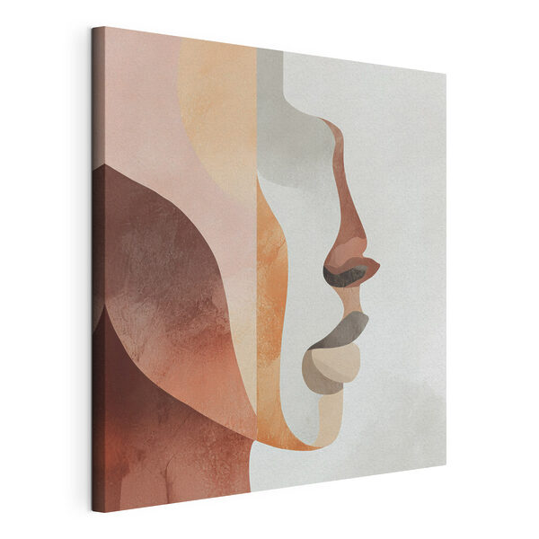 Canvas Schilderijen Profiel van een vrouw (Artikelnummer: s48967) Canvas Schilderijen Canvas Schilderijen Profiel van een vrouw (Artikelnummer: s48967)