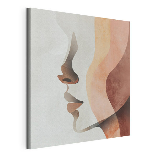 Canvas Schilderijen Profiel van een vrouw (Artikelnummer: s48968) Canvas Schilderijen Canvas Schilderijen Profiel van een vrouw (Artikelnummer: s48968)