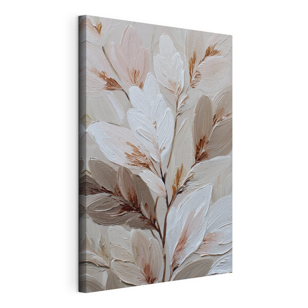 Canvas Schilderijen Fijne blaadjes in zachte kleuren (Artikelnummer: s49011) Canvas Schilderijen Canvas Schilderijen Fijne blaadjes in zachte kleuren (Artikelnummer: s49011)