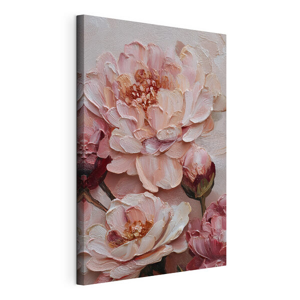 Canvas Schilderijen Verfijnde bloemen in zachte tinten (Artikelnummer: s49012) Canvas Schilderijen Canvas Schilderijen Verfijnde bloemen in zachte tinten (Artikelnummer: s49012)