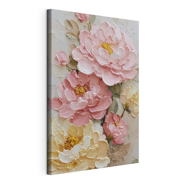 Canvas Schilderijen Verfijnde bloesems in zachte tinten (Artikelnummer: s49013) Canvas Schilderijen Canvas Schilderijen Verfijnde bloesems in zachte tinten (Artikelnummer: s49013)