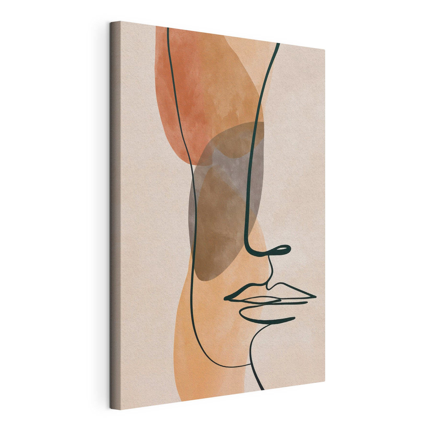 Drawing of a face