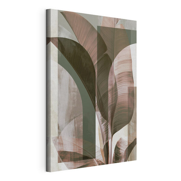 Canvas Schilderijen - Elegante bladeren in zachte tinten (Artikelnummer: s49124) Canvas Schilderijen Canvas Schilderijen - Elegante bladeren in zachte tinten (Artikelnummer: s49124)