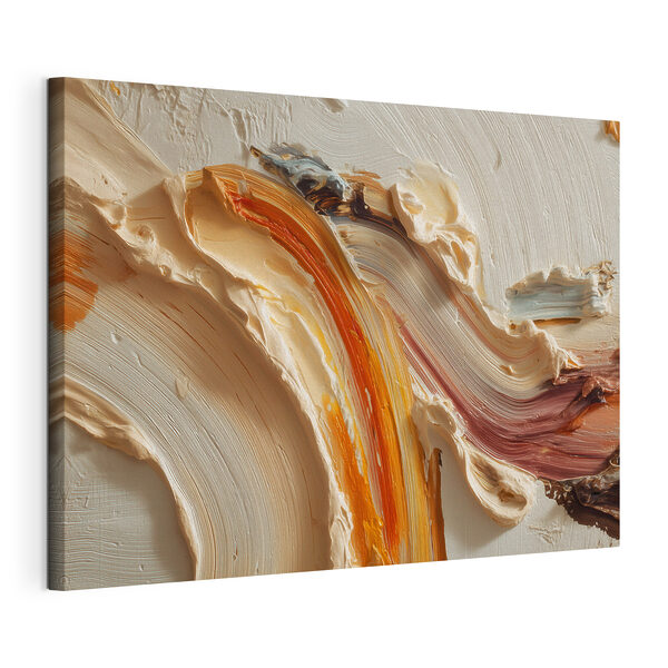 Canvas Schilderijen Abstracte penseelstreken in warme kleuren (Artikelnummer: s49203) Canvas Schilderijen Canvas Schilderijen Abstracte penseelstreken in warme kleuren (Artikelnummer: s49203)